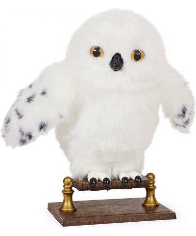 Harry Potter Enchanting Hedwig Interactive Owl with Over 15 Sounds and Movements and Hogwarts Envelope Kids Toys for Ages 5 a...