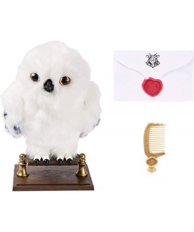 Harry Potter Enchanting Hedwig Interactive Owl with Over 15 Sounds and Movements and Hogwarts Envelope Kids Toys for Ages 5 a...