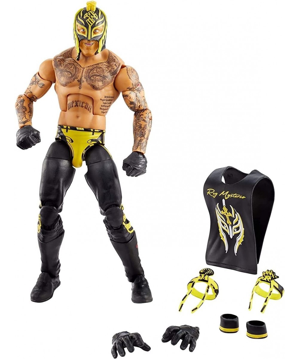 ​Top Picks Elite Rey Mysterio 6-inch Action Figure with Deluxe Articulation for Pose and Play Life-like Detail Authentic Ring...