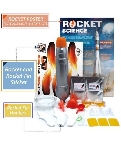 Rocket Science Kit for Kids Water Rocket Launcher Kit STEM Toys for Boys Girls $42.13 Educational Science Kits