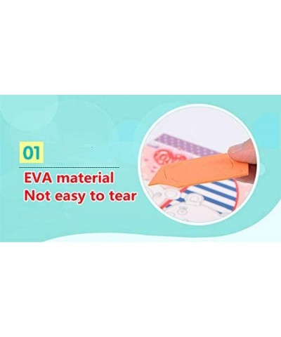 20pcs 3D EVA Foam Sticker Puzzle DIY Game No Gule&No Scissors Learning Education Color Discrimination Toys for Toddler Kids&K...