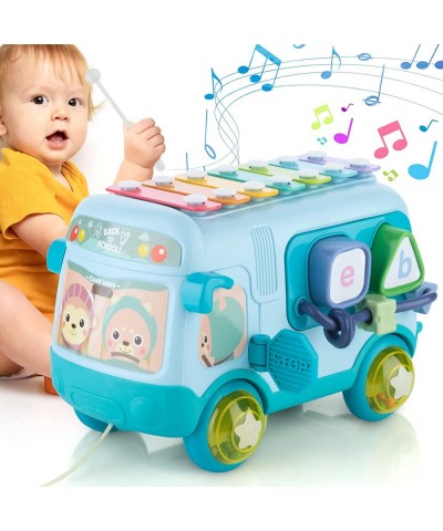 Baby Toys 18 months and up Musical Bus Kids Toys for 18 months and up Boys Girls Gifts Early Education Learning Toy with Alph...