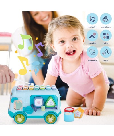 Baby Toys 18 months and up Musical Bus Kids Toys for 18 months and up Boys Girls Gifts Early Education Learning Toy with Alph...