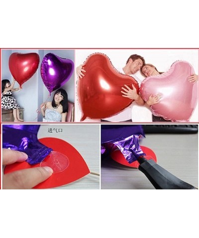 2 pcs 32inch Huge Red Heart Balloons Romantic Large Heart foil Balloons for Wedding Decorations Love Balloons Party Decoratio...