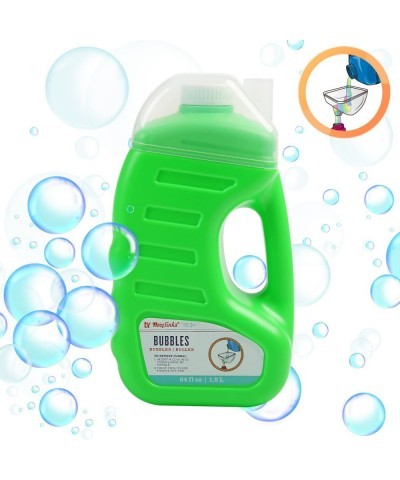 64 Ounce Bubble Solution Refil (Up to 5 Gallon) - Big Bubble Solution Concentrated Solution for Bubble Machine Bubble Gun Gia...