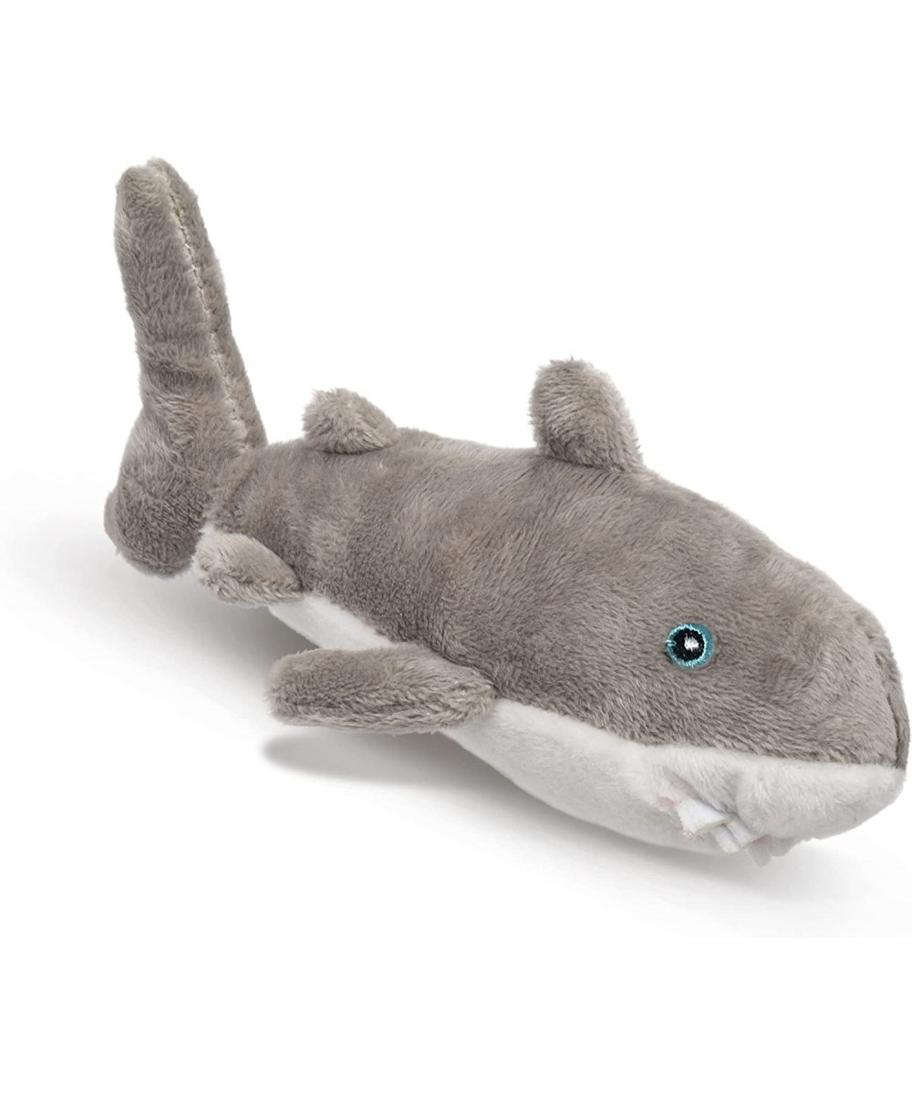 Single Great White Shark Mini 4 Inch Small Stuffed Animal Ocean Toys Party Favors for Kids $14.45 Stuffed Animals & Teddy Bears