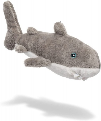 Single Great White Shark Mini 4 Inch Small Stuffed Animal Ocean Toys Party Favors for Kids $14.45 Stuffed Animals & Teddy Bears