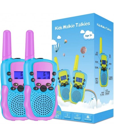 Walkie Talkie for Kids Case Toys for 3-12 Year Old Boys or Girls 3 KM Range Indoor Outdoor Activity Stem Toys Gifts for 5-8 Y...