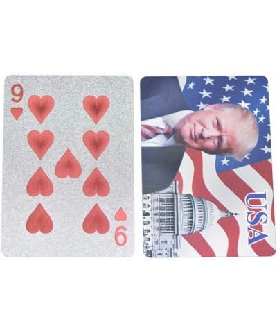 Donald Trump Playing Cards - of Waterproof Poker Cards for Game for Table Games Good Gift for Friends Men Boyfriends $24.83 C...