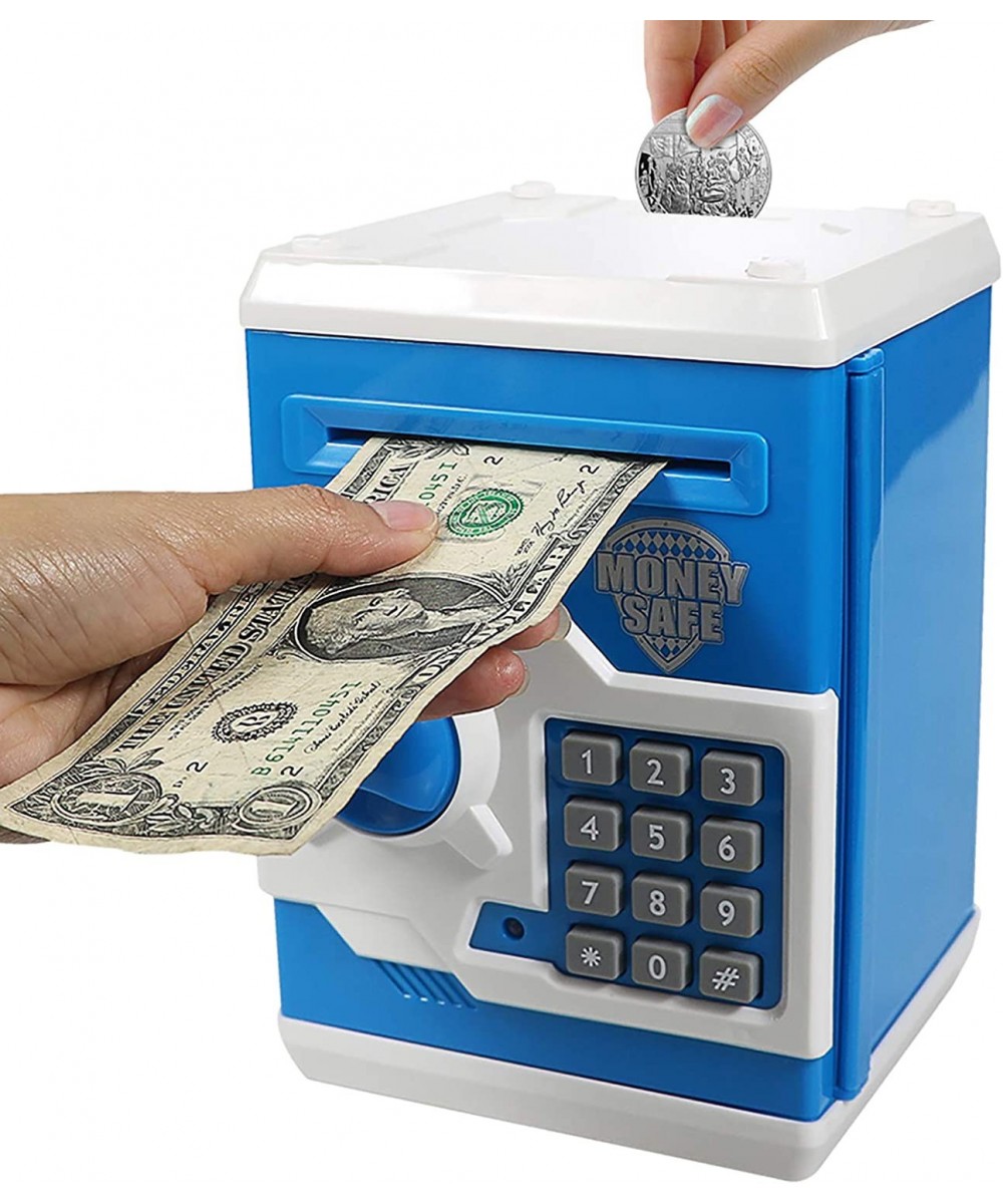 Cartoon Electronic ATM Password Piggy Banks New Great Gift Toy for Children Kids Can Auto Scroll Paper Money for Children Fun...