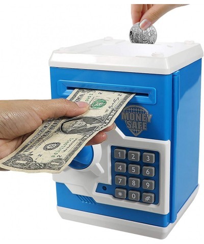 Cartoon Electronic ATM Password Piggy Banks New Great Gift Toy for Children Kids Can Auto Scroll Paper Money for Children Fun...