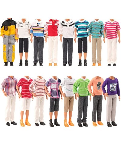 Lot 8 Items Doll Clothes for Ken Doll Include Random 3 pcs Casual Wear + 3 Pcs Dolls Pants +2 Shoes … $18.51 Doll Accessories