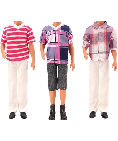 Lot 8 Items Doll Clothes for Ken Doll Include Random 3 pcs Casual Wear + 3 Pcs Dolls Pants +2 Shoes … $18.51 Doll Accessories