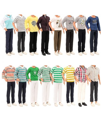 Lot 8 Items Doll Clothes for Ken Doll Include Random 3 pcs Casual Wear + 3 Pcs Dolls Pants +2 Shoes … $18.51 Doll Accessories