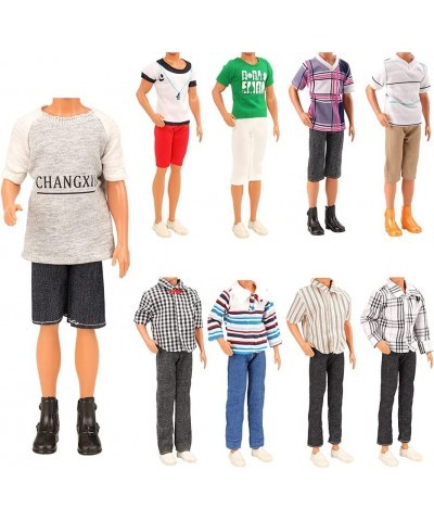 Lot 8 Items Doll Clothes for Ken Doll Include Random 3 pcs Casual Wear + 3 Pcs Dolls Pants +2 Shoes … $18.51 Doll Accessories