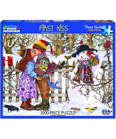 Puzzles First Kiss Jigsaw Puzzle 1000 Piece Jigsaw Puzzle $34.22 Jigsaw Puzzles