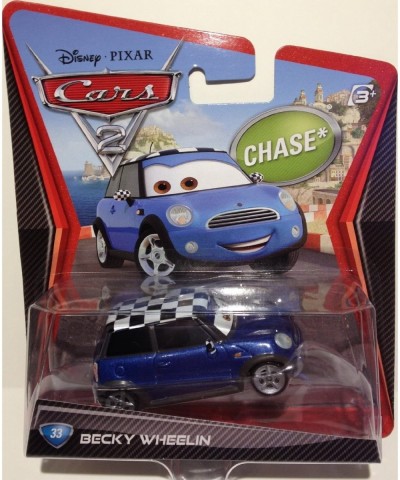 Disney/Pixar Cars 2 Movie Die-Cast Vehicle Becky Wheelin 33 1:55 Scale by Mattel $33.80 Kids' Play Cars & Race Cars