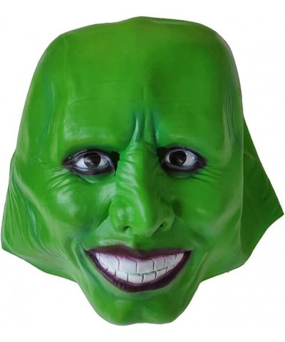 Creepy Jim Carrey Latex Mask for Halloween Costume Party Masquerade Cosplay Props $38.77 Kids' Dress-Up Accessories