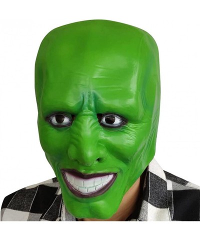 Creepy Jim Carrey Latex Mask for Halloween Costume Party Masquerade Cosplay Props $38.77 Kids' Dress-Up Accessories