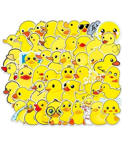 Duck Stickers | 50pcs Cute Yellow Rubber Duck Stickers for Water Bottles Phone Laptop Book - Vinyl Waterproof Duck Decal Duck...