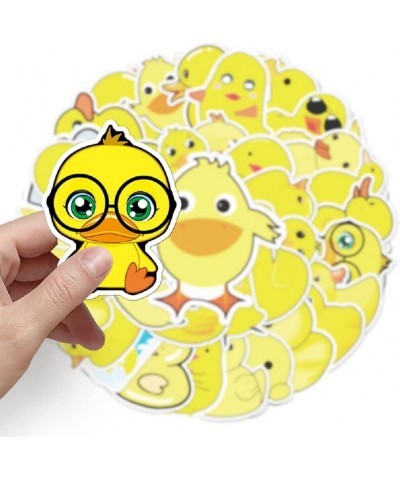 Duck Stickers | 50pcs Cute Yellow Rubber Duck Stickers for Water Bottles Phone Laptop Book - Vinyl Waterproof Duck Decal Duck...