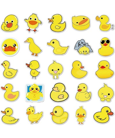 Duck Stickers | 50pcs Cute Yellow Rubber Duck Stickers for Water Bottles Phone Laptop Book - Vinyl Waterproof Duck Decal Duck...