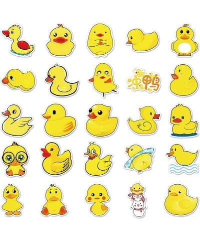 Duck Stickers | 50pcs Cute Yellow Rubber Duck Stickers for Water Bottles Phone Laptop Book - Vinyl Waterproof Duck Decal Duck...