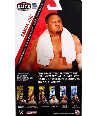 WWE Samoa Joe Elite Collection Action Figure $91.49 Action Figures