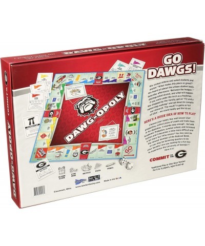 University of Georgia Dawgopoly Red Black $44.48 Board Games