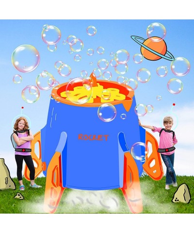 Bubble Machine Automatic Rocket Bubble Maker Blower 3000+ Bubbles Per Minute for Kids Outdoor Party $40.01 Bubble Blowing Pro...