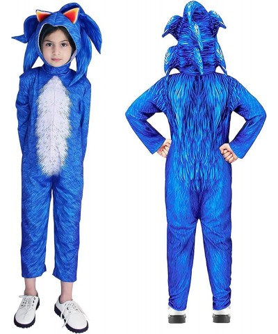 Kids Pretend Play Cartoon Jumpsuit for Boys Girls Halloween Cosplay Hedgehog Costume $47.60 Kids' Costumes