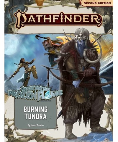 Pathfinder Adventure Path: Burning Tundra (Quest for The Frozen Flame 3 of 3) (P2) $39.50 Game Accessories