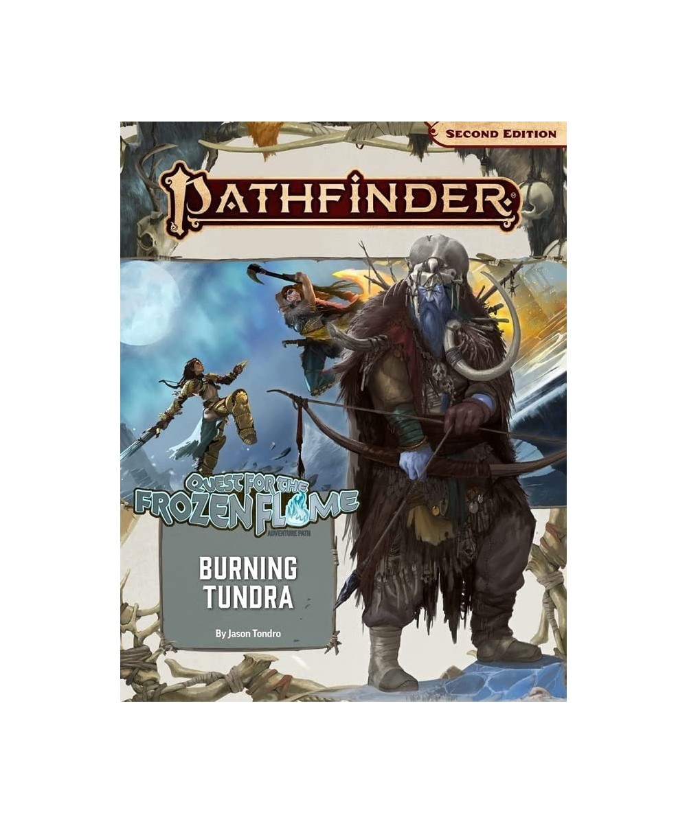 Pathfinder Adventure Path: Burning Tundra (Quest for The Frozen Flame 3 of 3) (P2) $39.50 Game Accessories