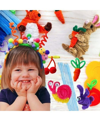 360 Pieces Pipe Cleaners 27 Colors Chenille Stems for DIY Art and Creative Crafts Decorations Children's Craft Supplies (6 mm...