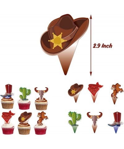 Western Cowboy Birthday Party Supplies Set Western Cowboy Happy Birthday Banner Balloons Cake Topper Spirals Western Horse Pa...