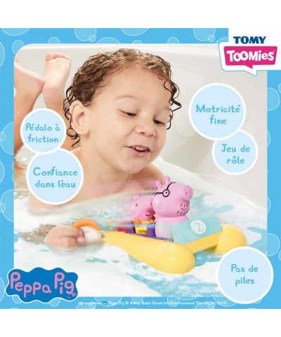 Tomy Peppa Pig Pull and Go Pedalo Baby Bath Toys Kids Bath Toys for Water Play Fun Bath Accessories for Babies & Toddlers Sui...