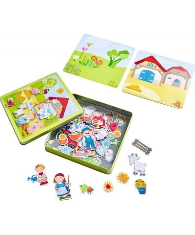 Peter and Pauline's Farm Magnetic Game with 4 Background Scenes in Storage Tin $35.23 Travel Games