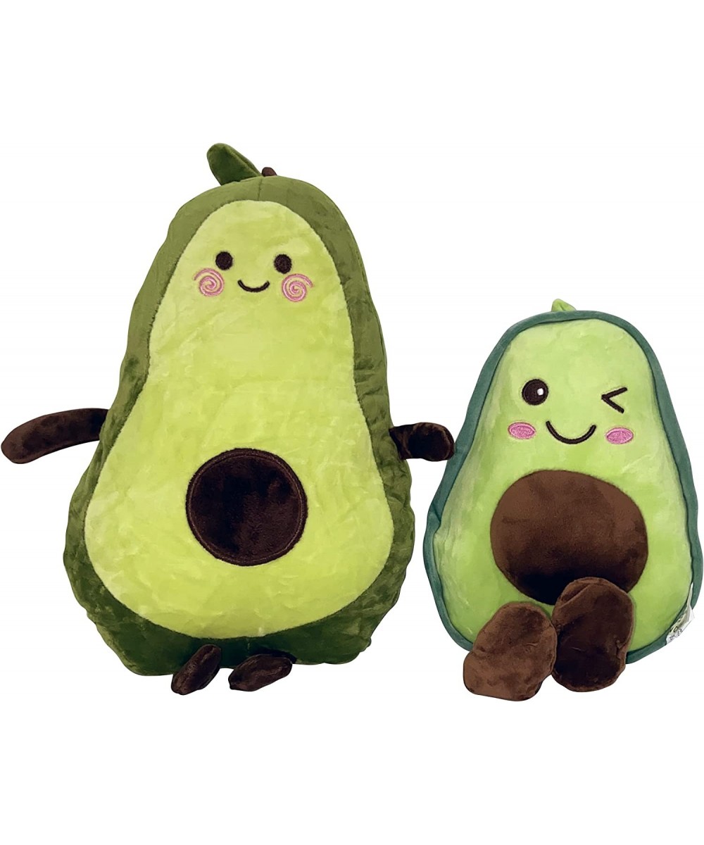 Cute Avocado Stuffed Plushies - 2 Pack-Fruit Pillows Avocado Stuffed Animal - Avocado for Snuggle & Cuddle -Comfy Pillow Slee...