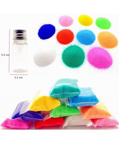 DIY Sand Art and Crafts Kit Wishing Bottles Colorful Sands Beach Sea Shells Message Paper $26.14 Kids' Drawing & Writing Boards