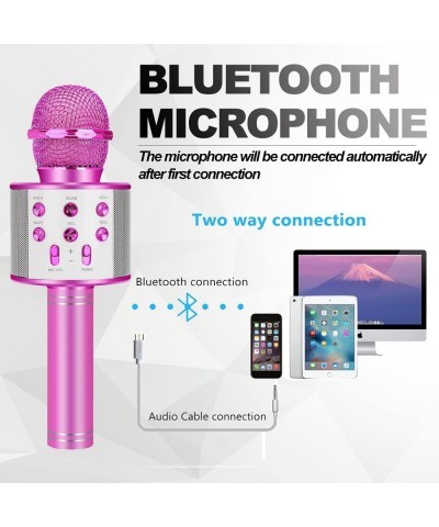 Kids Toys for 3-14 Year Old Girls Gifts Karaoke Microphone Machine for Kids Toddler Toys Age 4-12 Christmas Birthday Valentin...