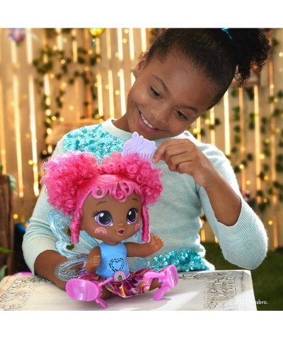 GloPixies Doll Gabi Glitter Glowing Pixie Doll Toy for Kids Ages 3 and Up Interactive 10.5-inch Doll Glows with Pretend Feedi...