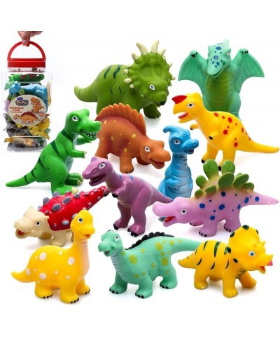 No Hole Baby Dinosaur Bath Toys for Toddler 12 PCS Mold Free Kids Bathtub Pool Toys $43.72 Bathtub Toys