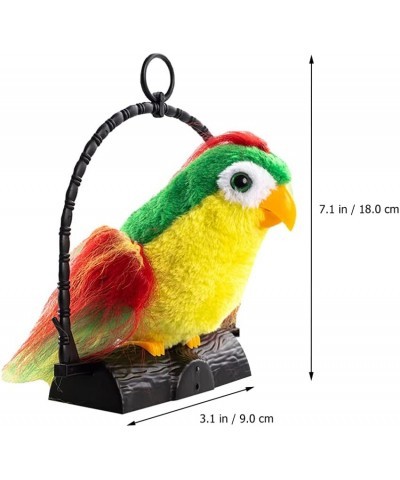 generic Electric Talking Parrot Repeats What You Say Speaking Parrot Toys Multifunctional Electric Plush Pronunciation Parrot...