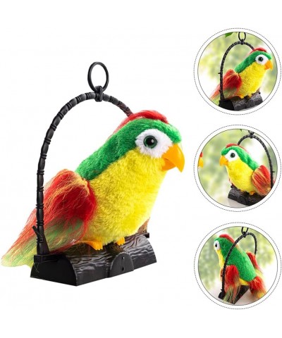 generic Electric Talking Parrot Repeats What You Say Speaking Parrot Toys Multifunctional Electric Plush Pronunciation Parrot...