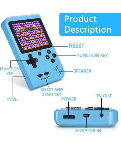 Retro Handheld Game Console with 400 Classical FC Games-3.0 Inches Screen Portable Video Game Consoles with Protective Shell-...