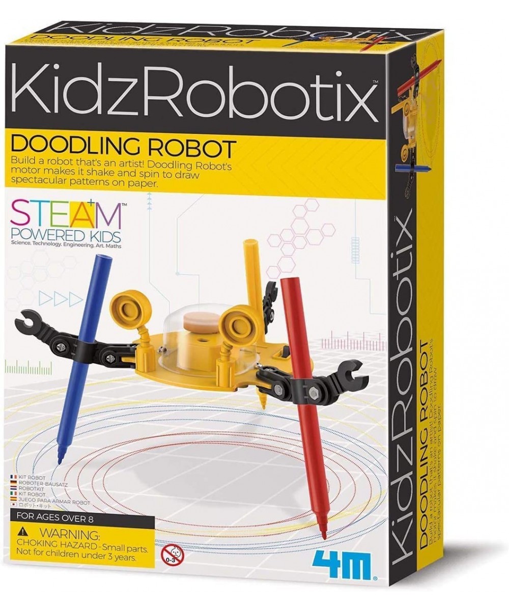 4M: Doodling Robot Build a Robot That's an Artist Ideal for Young Science Enthusiasts Challenge Your Child's Imagination Requ...