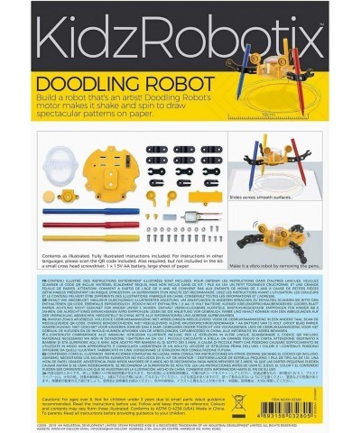 4M: Doodling Robot Build a Robot That's an Artist Ideal for Young Science Enthusiasts Challenge Your Child's Imagination Requ...