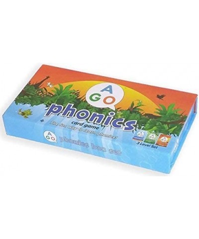 Phonics Card Game (3 Level Box Set). Build Reading Skills Learn Words and Phonics Sounds While Playing a Fun Card Game! 3 x P...