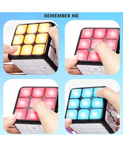 7-in-1 Magic Flashing Cube Electronic Memory & Brain Training Game Cube Focus & Attention Training Handheld Game for Kids Gif...