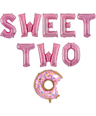 Two Sweet Banner Two Sweet Two Sweet Balloons 2nd Donut Birthday Decoration Two Sweet Secorations Donut Decorations Donut Gro...